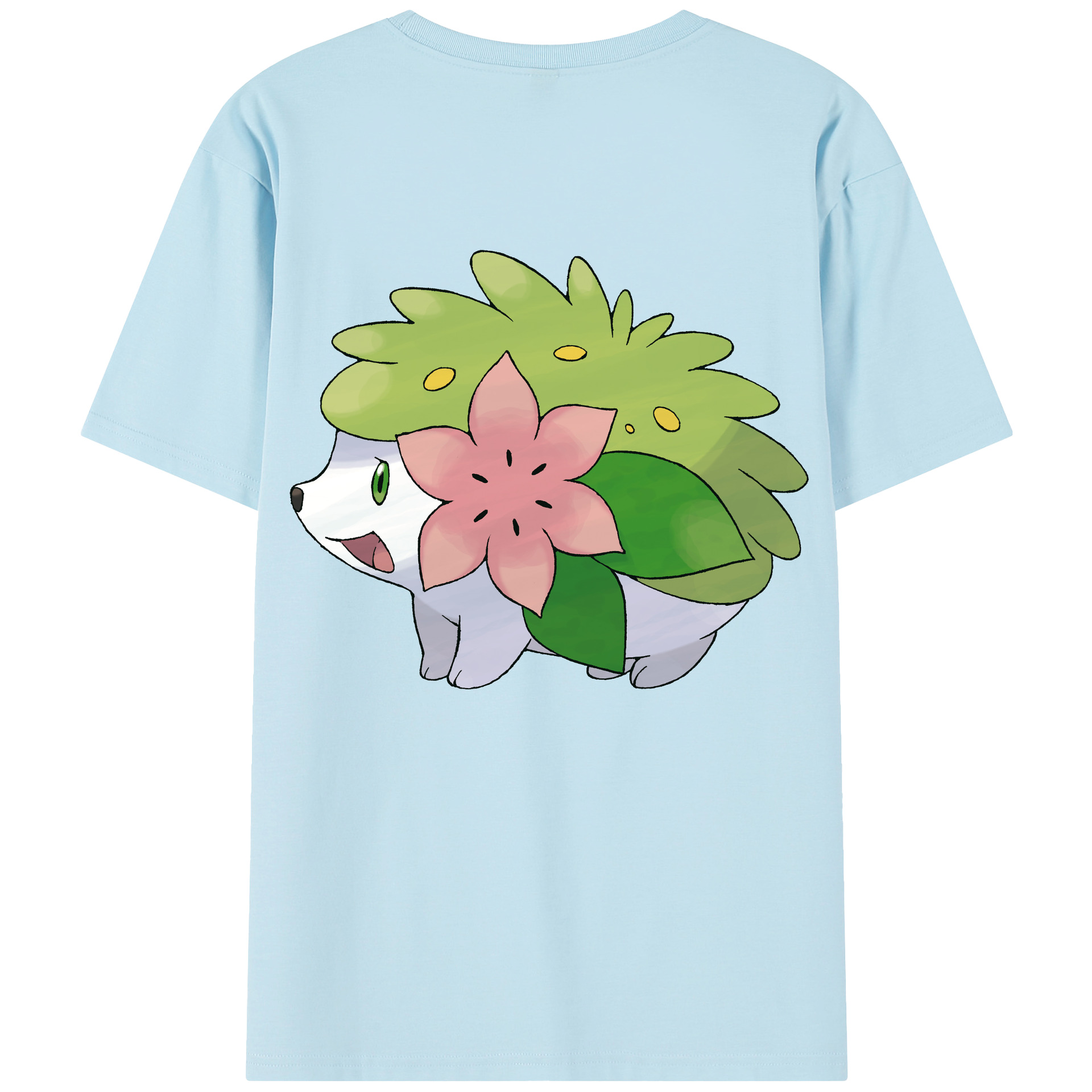 （画像用） ポケットモンスター Pokémon 綿100％半袖Tシャツ（背面プリント）
